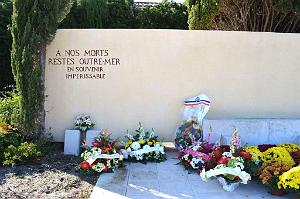 CEREMONIE DU 1 NOVEMBRE 2015 CIMETIERE DE MAZARGUES (48)